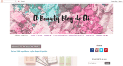 Desktop Screenshot of elbeautyblogdeeli.net