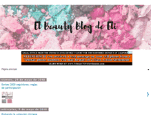 Tablet Screenshot of elbeautyblogdeeli.net